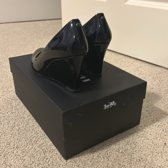 Coach Rileigh' Wedge PMP Black - Picture 2 of 2